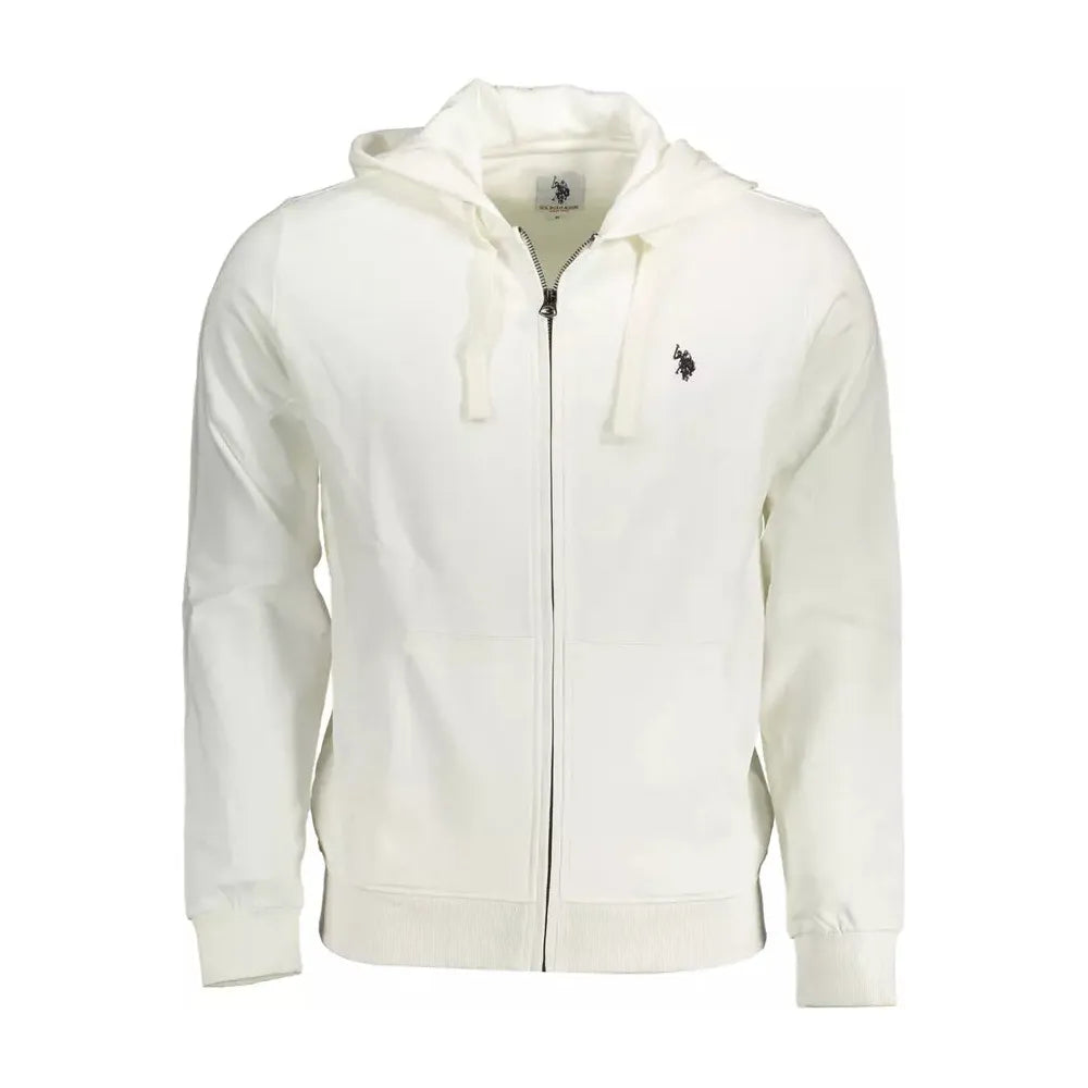 U.S. POLO ASSN. White Cotton Men Sweater U.S. POLO ASSN.