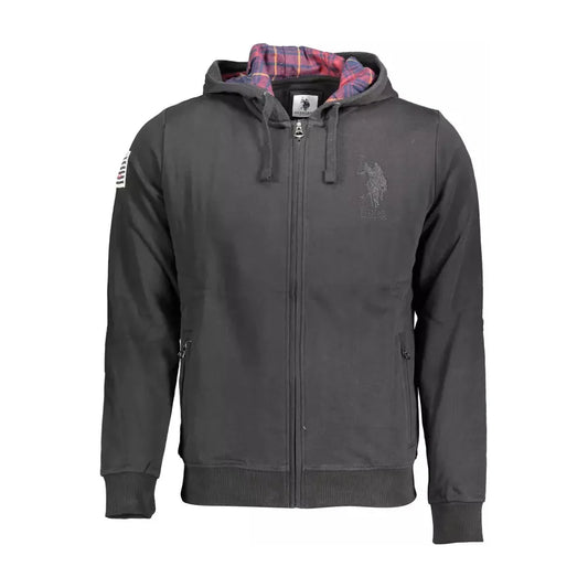 U.S. POLO ASSN. Black Cotton Men Sweater U.S. POLO ASSN.