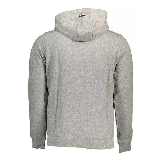 U.S. POLO ASSN. Gray Cotton Men Sweater U.S. POLO ASSN.