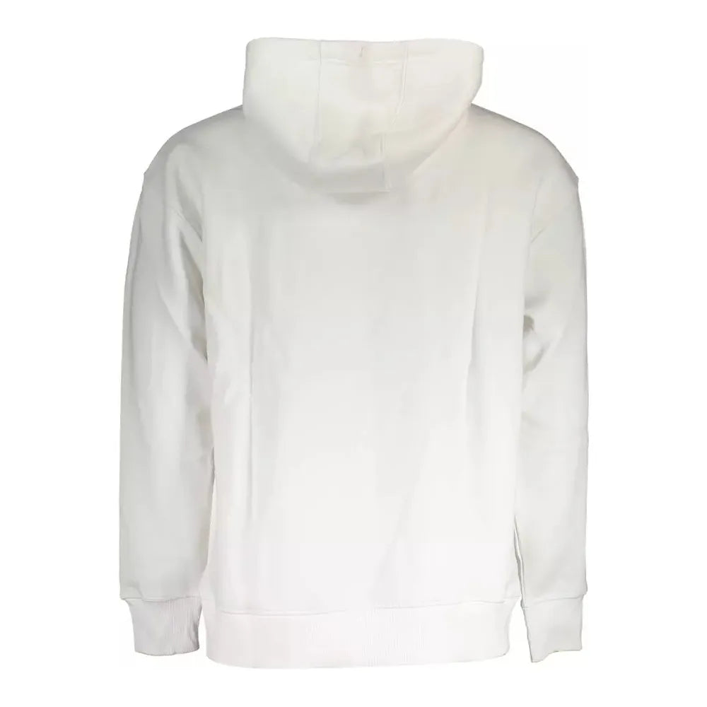 Tommy Hilfiger White Cotton Men Sweater Tommy Hilfiger