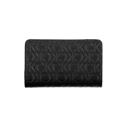 Calvin Klein Black Polyester Women Wallet Calvin Klein