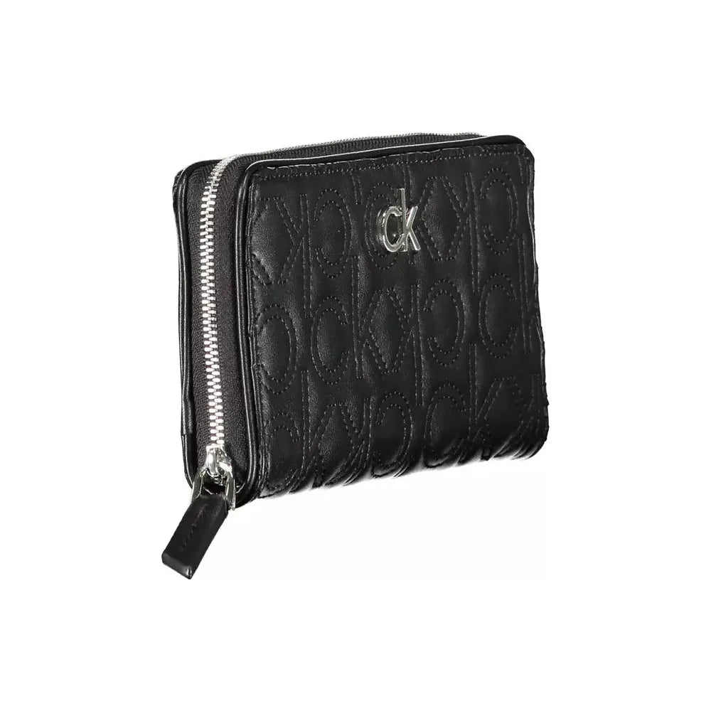 Calvin Klein Black Polyethylene Women Wallet Calvin Klein