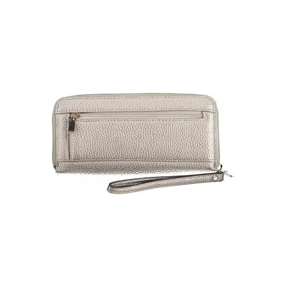 Guess Jeans Silver Polyethylene Women Wallet Guess Jeans