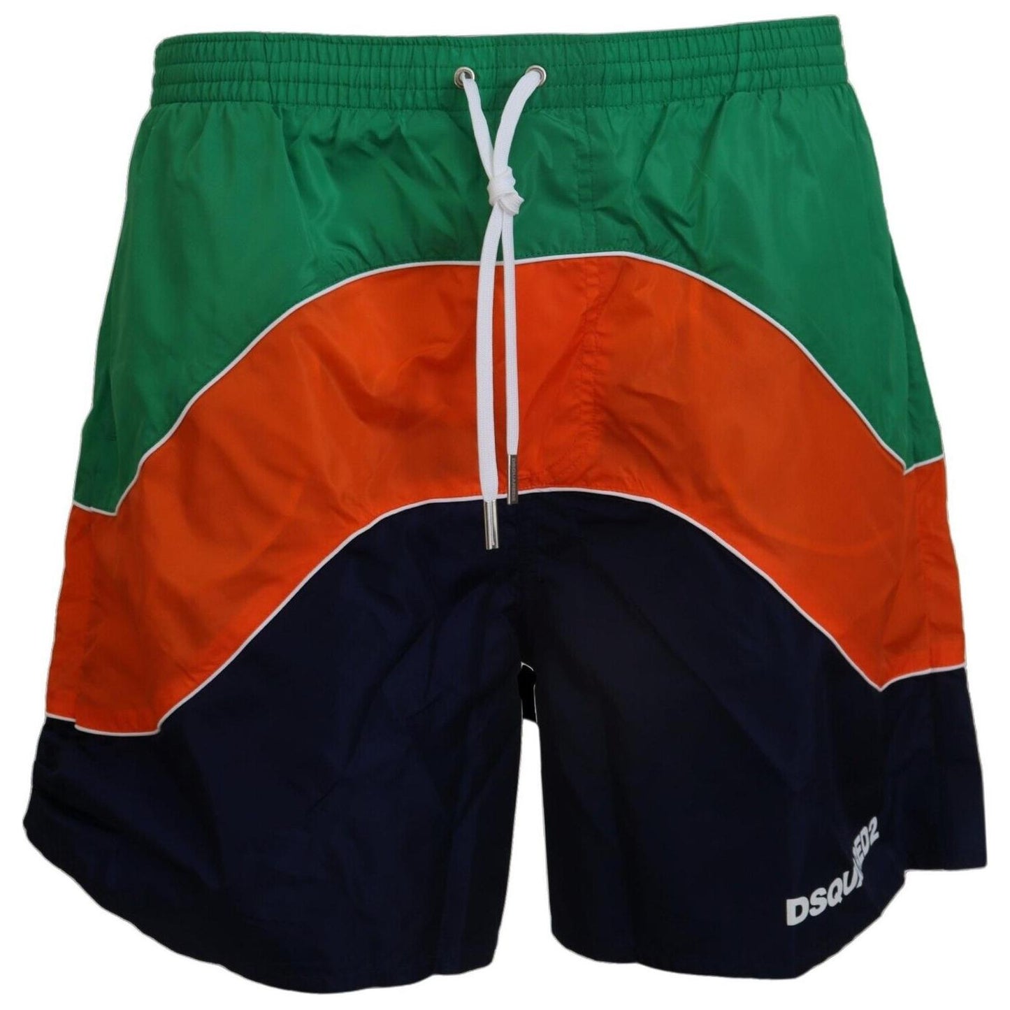 Dsquared² Multicolor Printed Swimshorts Boxer Dsquared²