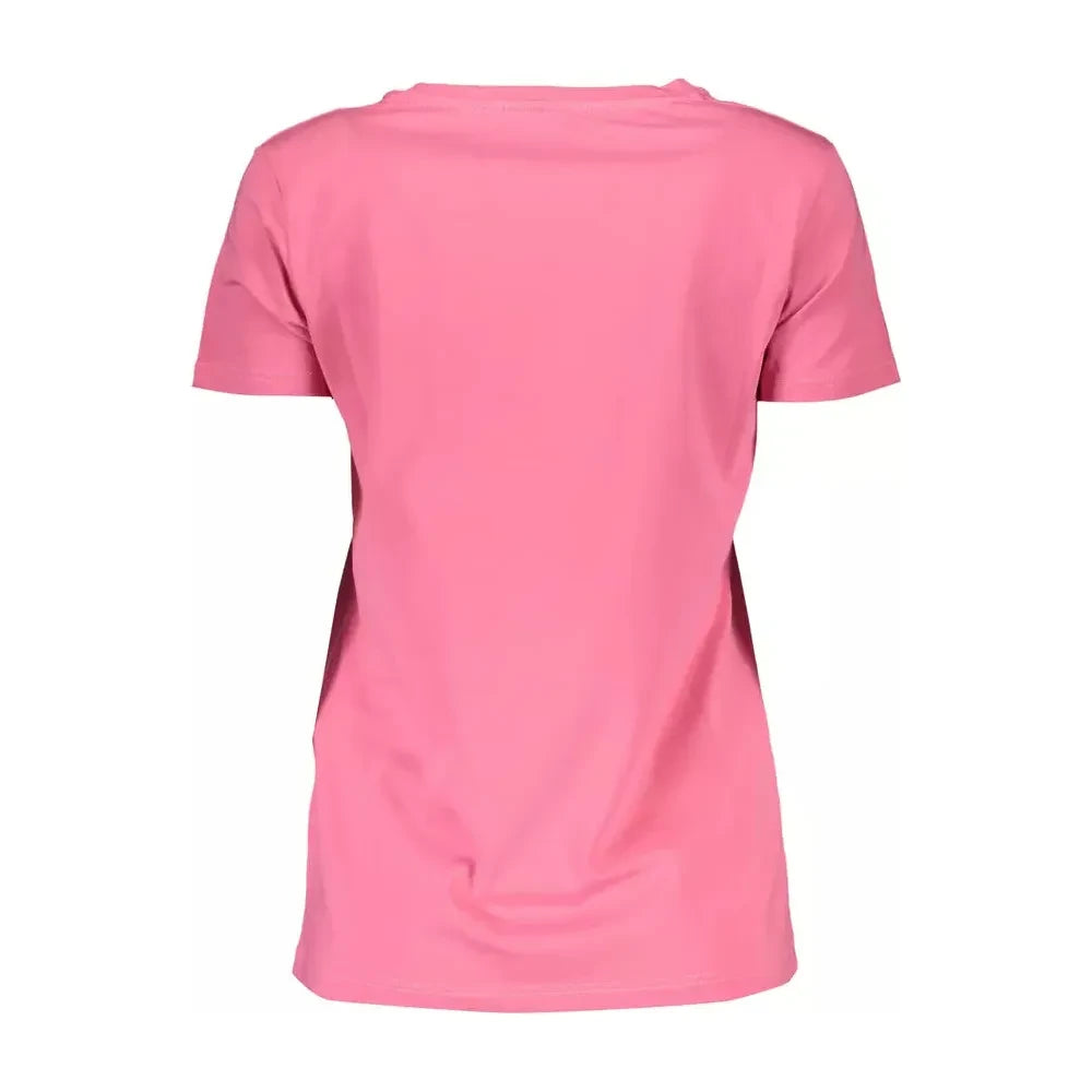 Scervino Street Pink Cotton Women T-Shirt Scervino Street