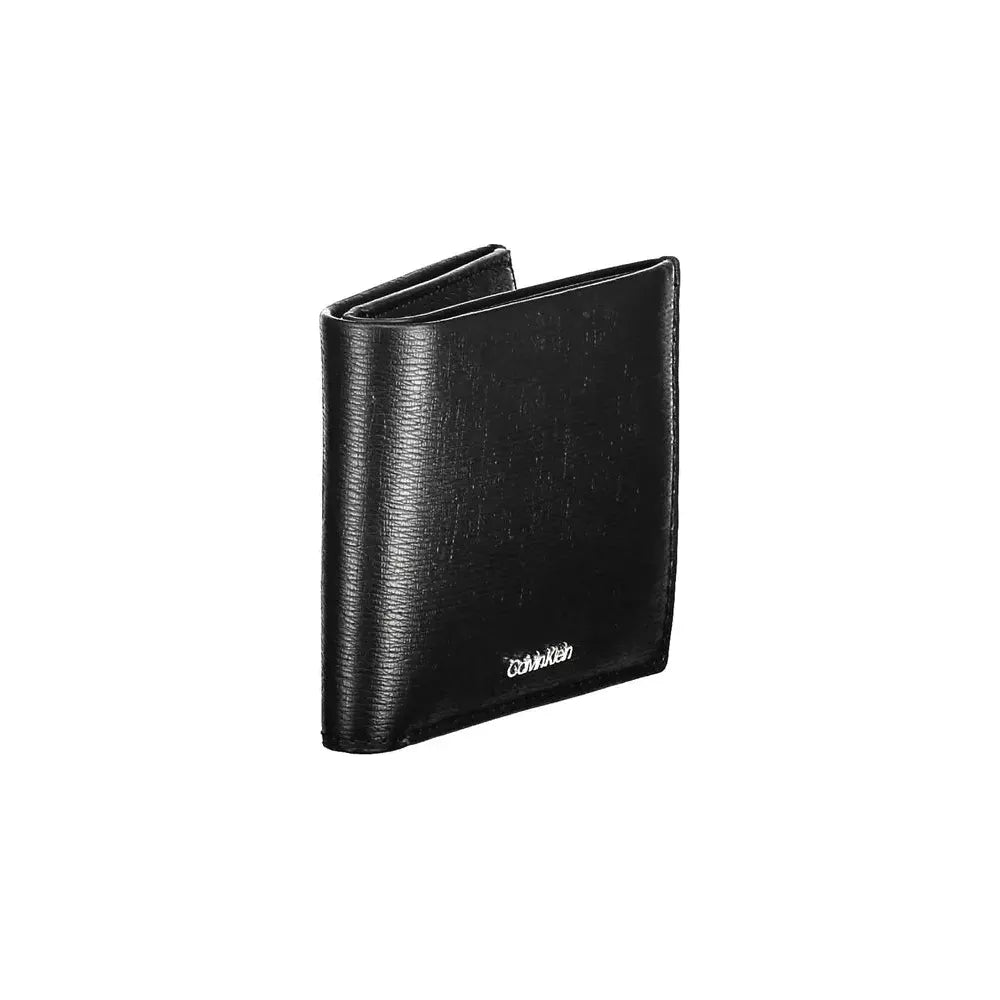 Calvin Klein Black Polyester Men Wallet Calvin Klein