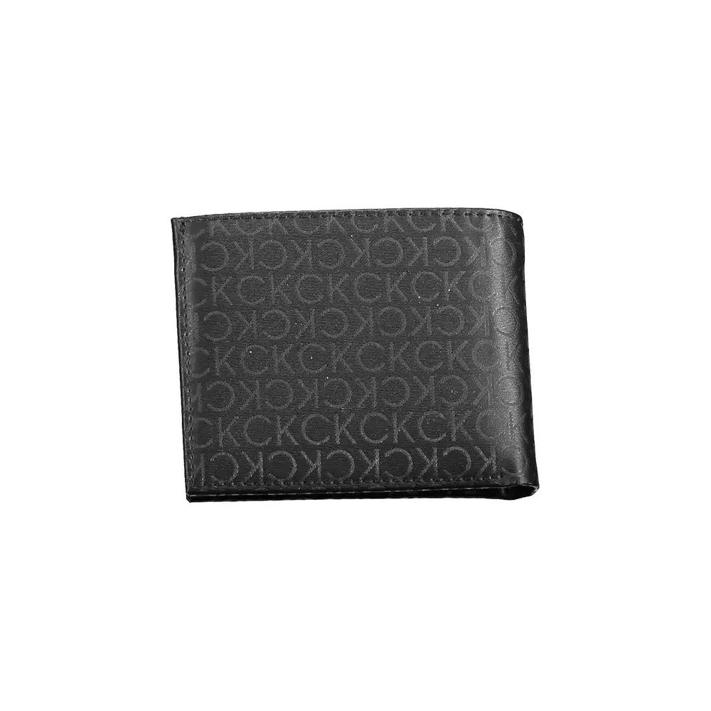 Calvin Klein Black Polyester Men Wallet Calvin Klein