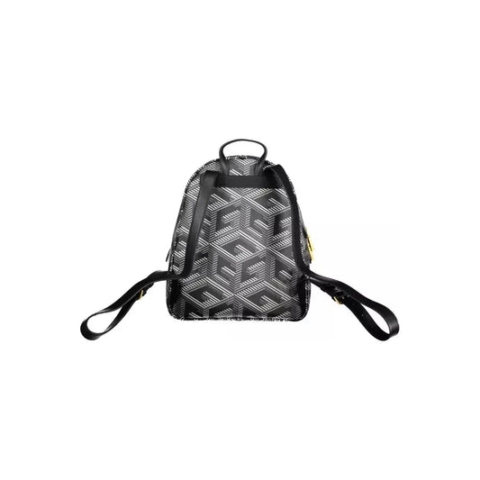 Guess Jeans Black Polyethylene Women Backpack Guess Jeans