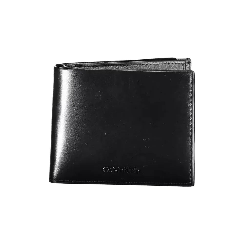 Calvin Klein Black Leather Men Wallet Calvin Klein