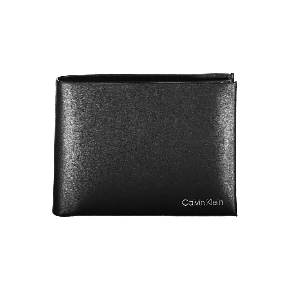 Calvin Klein Black Leather Men Wallet Calvin Klein