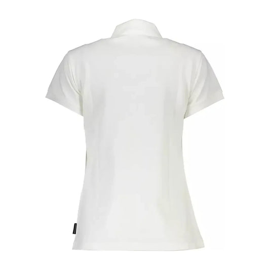 North Sails White Cotton Women Polo Shirt North Sails