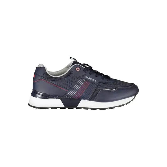 Carrera Blue Eco Leather Men Sneaker Carrera