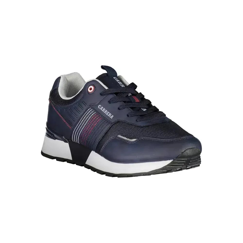 Carrera Blue Eco Leather Men Sneaker Carrera