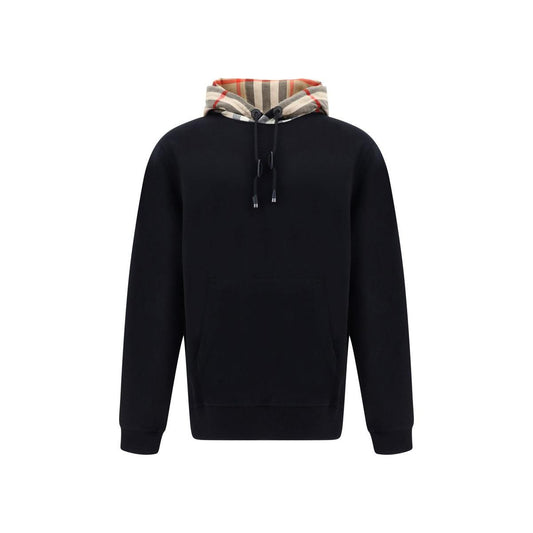 Burberry Elegant Oversize Black Samuel Hoodie Burberry