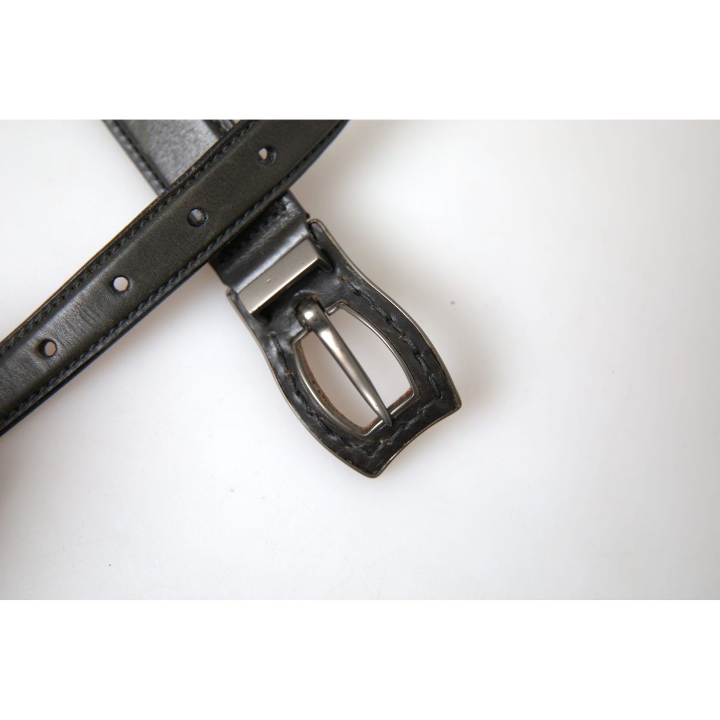 Ermanno Scervino Exquisite Italian Leather Belt with Metal Buckle Ermanno Scervino