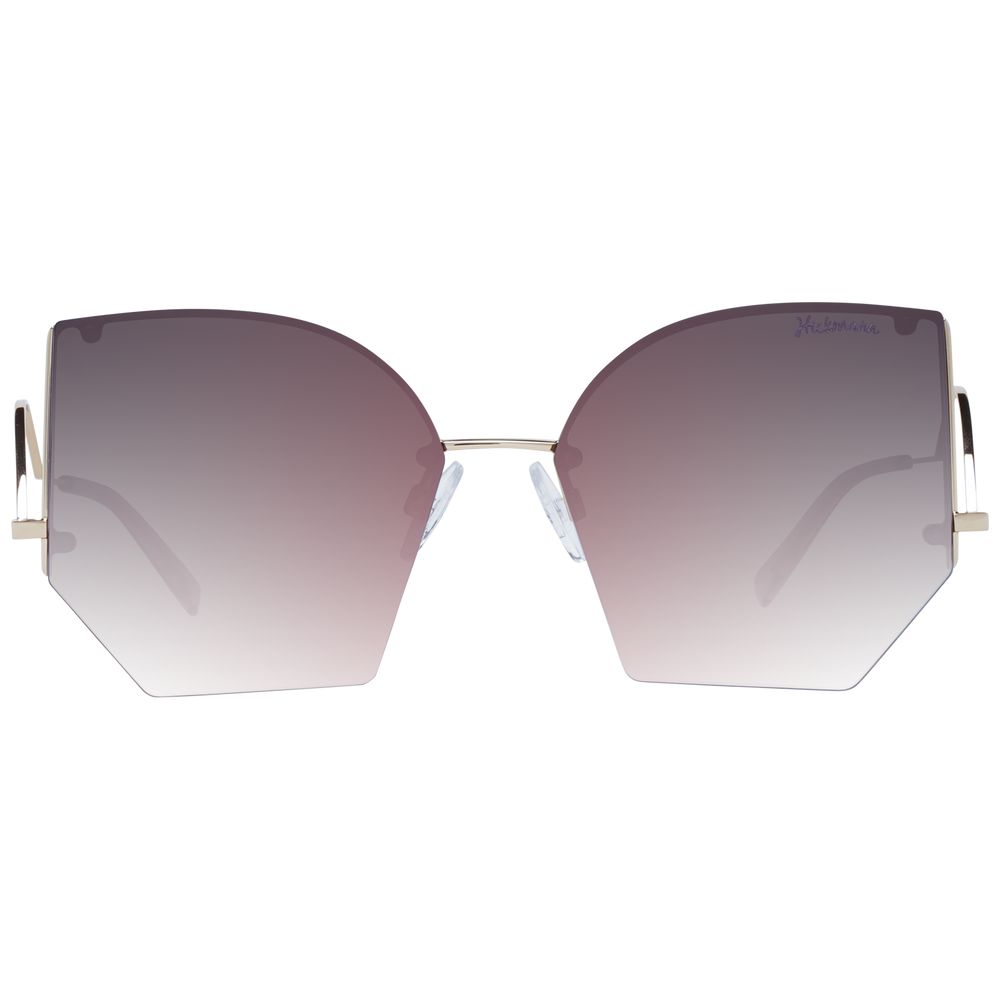 Ana Hickmann Gold Women Sunglasses