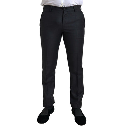Dolce & Gabbana Black 3 Piece Single Breasted MARTINI Suit