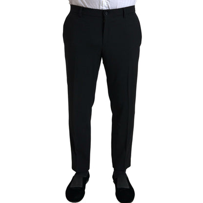Dolce & Gabbana Black 2 Piece Double Breasted SICILIA Suit