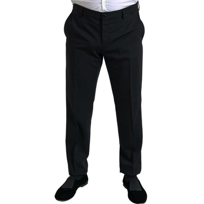Dolce & Gabbana Black 2 Piece Single Breasted MARTINI Suit