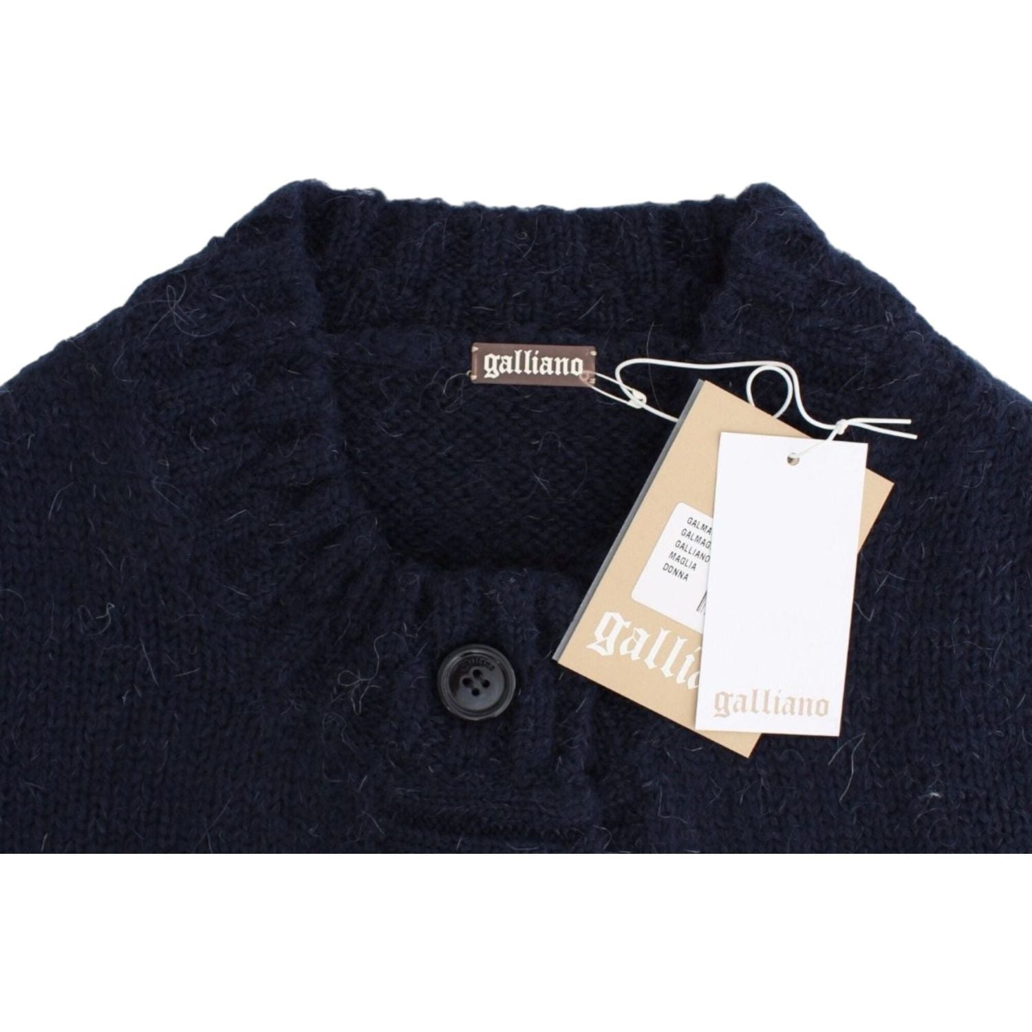 كارديجان قصير أنيق باللون الأزرق من جون جاليانو