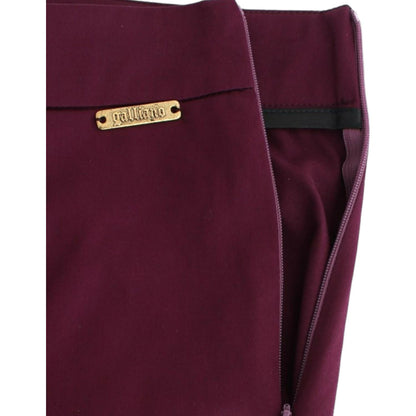 John Galliano Purple slim fit pants