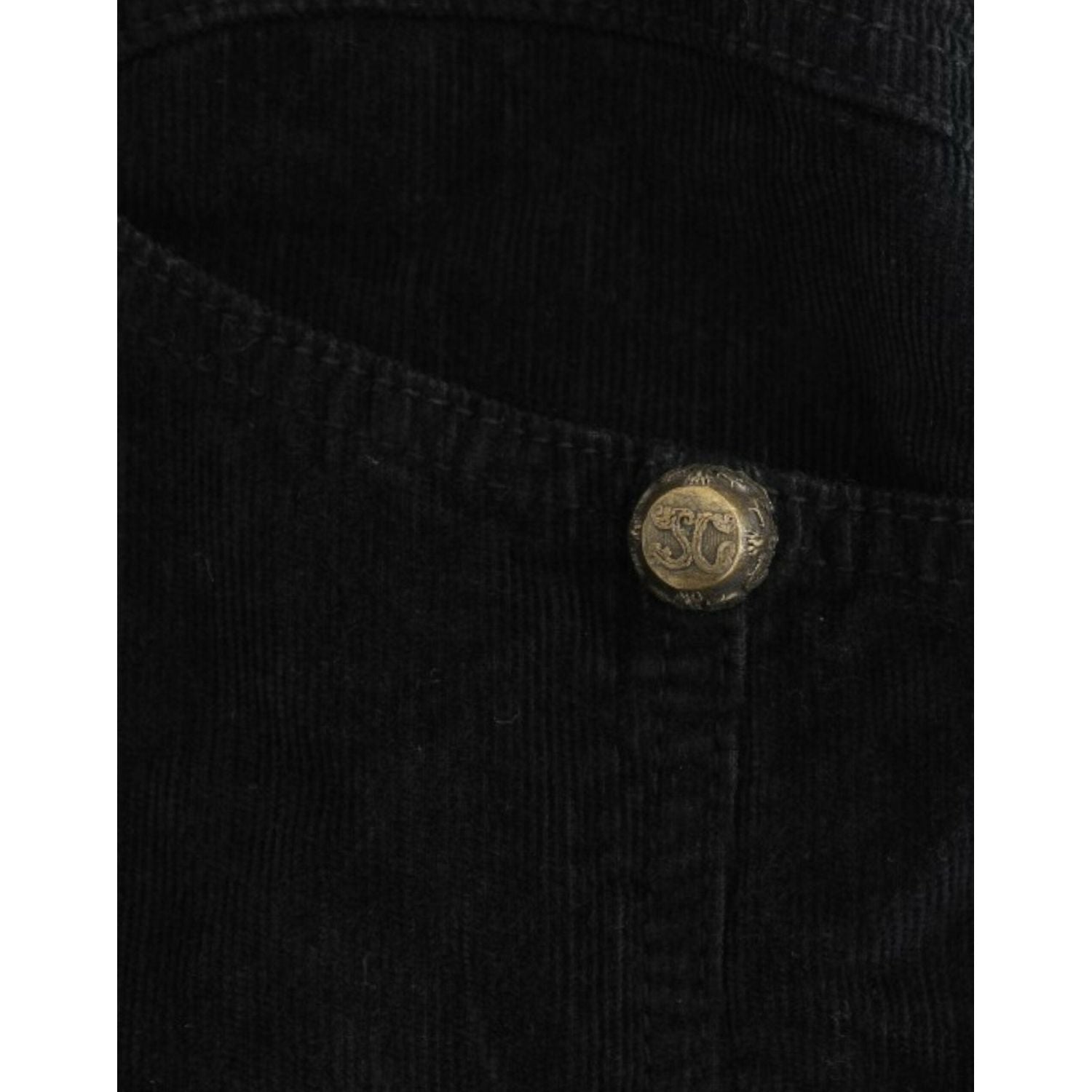 تنورة قلم رصاص سوداء أنيقة من كافالي لإطلالة راقية