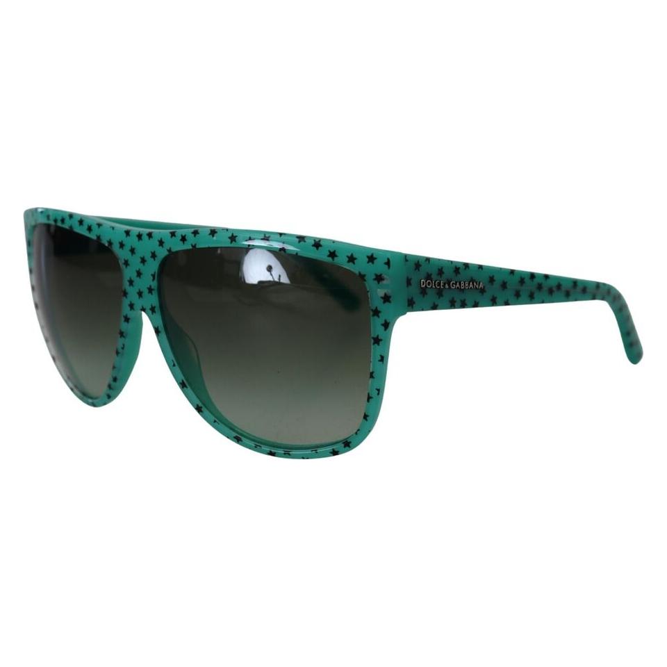 Dolce & Gabbana Chic Square Sunglasses with Star Pattern Dolce & Gabbana