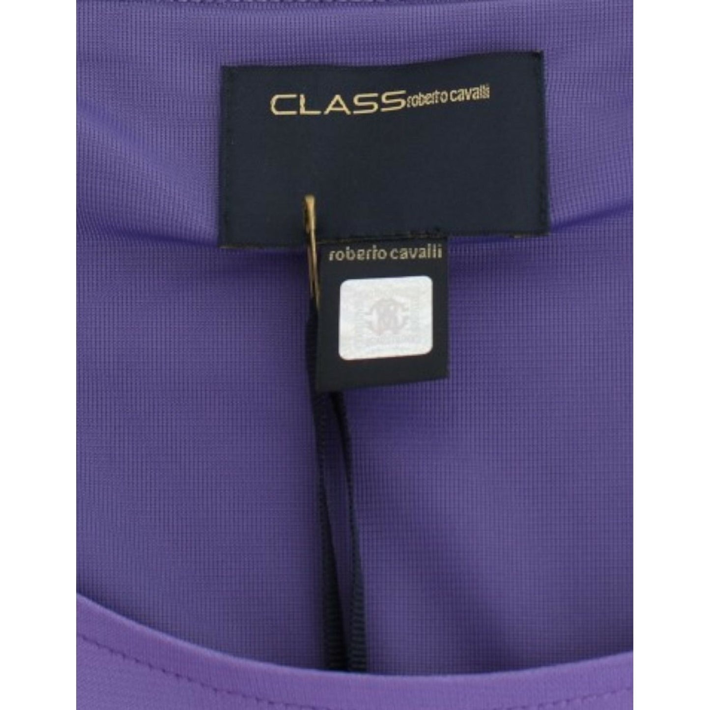 Cavalli Purple longsleeved dress