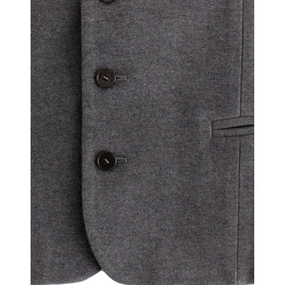 Costume National Gray cotton blend casual vest 16% Acrylic,1728,2% Polyester,67345645728,Clothing,Costume National,Gray,IT48 | M,Material: 82% Cotton,Men,Men - Clothing,New with tags,Suits & Blazers - Clothing,Vests - Men - Clothing,Waistcoats - Suits & B