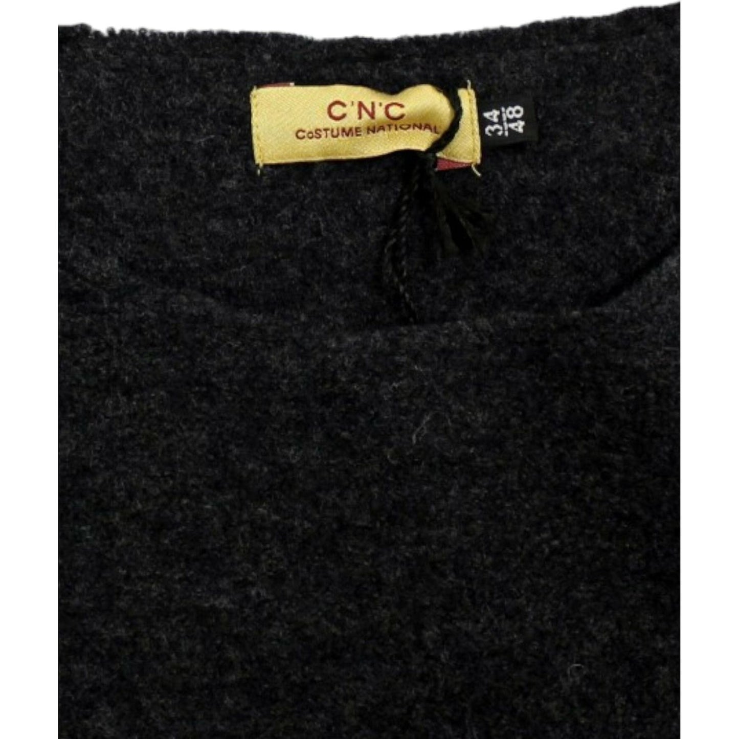 Costume National Gray wool crewneck sweater 1728,67345645728,Clothing,Costume National,Gray,IT48 | M,Material: 100% Wool,Men,Men - Clothing,New with tags,Sweaters - Clothing,Sweaters - Men - Clothing,Sweatshirts - Sweaters - Clothing