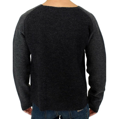Costume National Gray wool crewneck sweater 1728,67345645728,Clothing,Costume National,Gray,IT48 | M,Material: 100% Wool,Men,Men - Clothing,New with tags,Sweaters - Clothing,Sweaters - Men - Clothing,Sweatshirts - Sweaters - Clothing