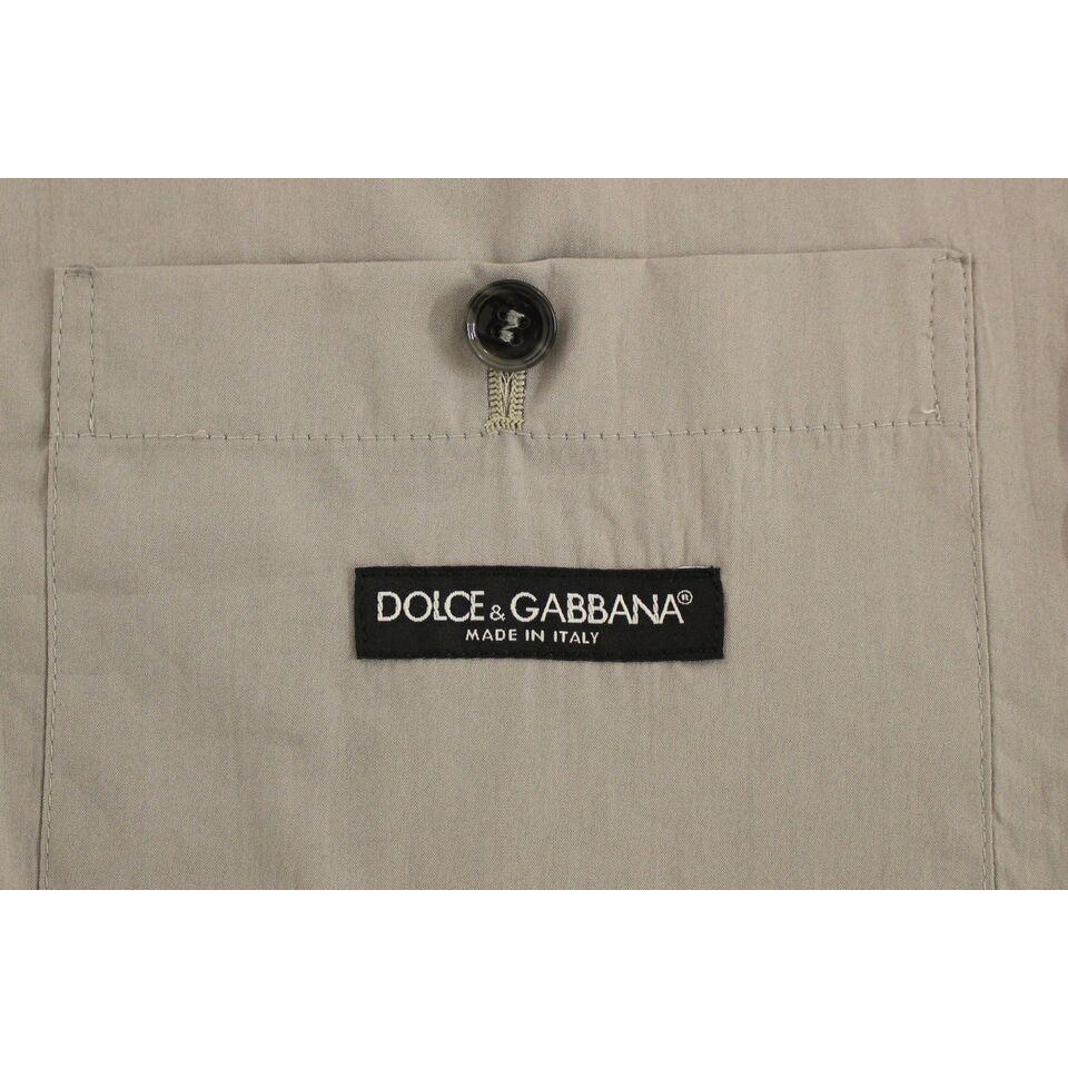 Dolce & Gabbana Gray Cotton Slim Fit Button Front Dress Vest 1728,48 | M,67345645728,Clothing,Dolce & Gabbana,Gray,Material: 100% Cotton,Men,Men - Clothing,New with tags,Suits & Blazers - Clothing,Vests - Men - Clothing,Waistcoats - Suits & Blazers - Clot