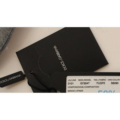 Dolce & Gabbana Gray Cotton Stretch Dress Vest Blazer 1728,67345645728,7% elastane,Clothing,Dolce & Gabbana,Gray,IT44 | XS,Material: 93% Cotton,Men,Men - Clothing,New with tags,Suits & Blazers - Clothing,Vests - Men - Clothing,Waistcoats - Suits & Blazers