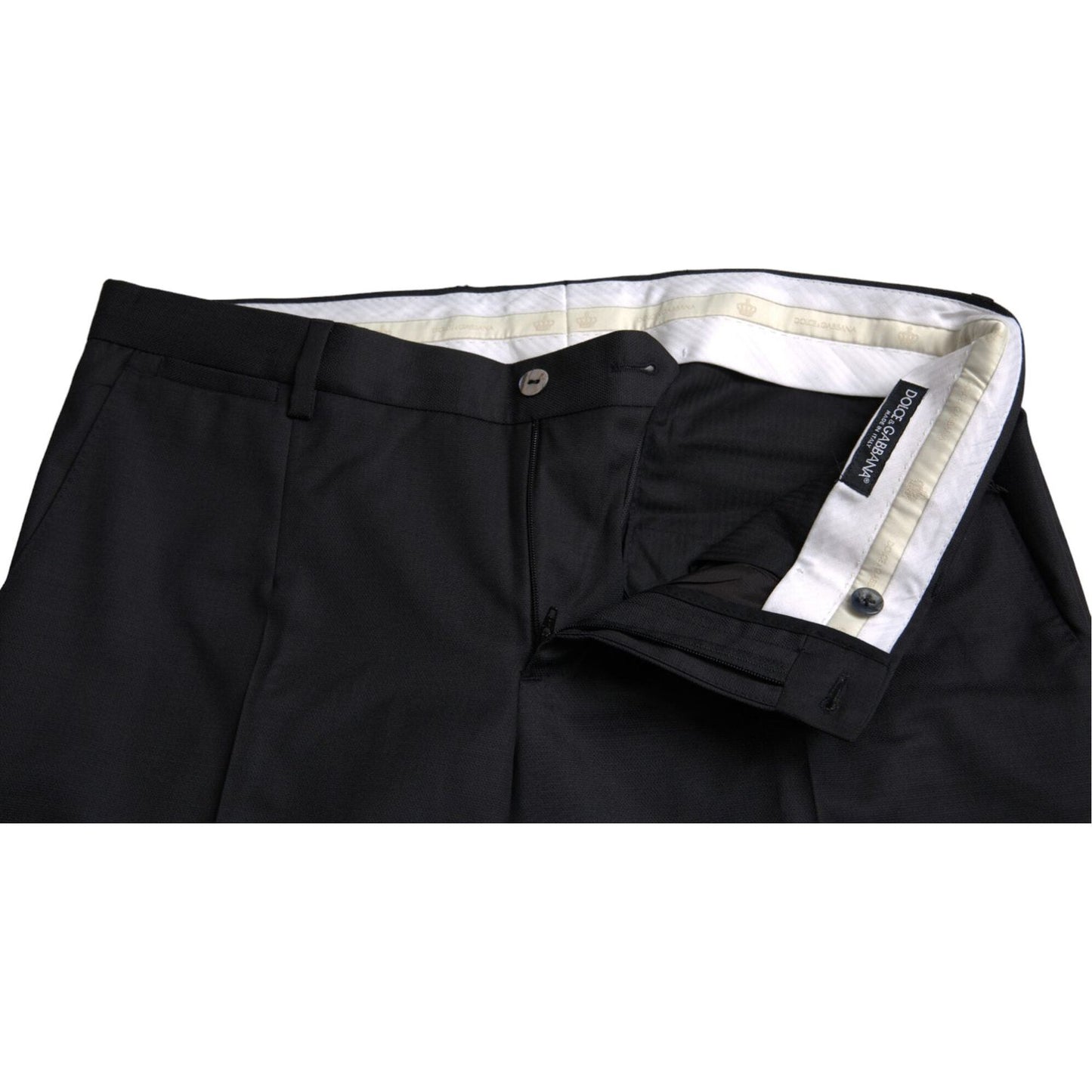 Dolce & Gabbana Elegant Slim Fit Dress Pants Dolce & Gabbana