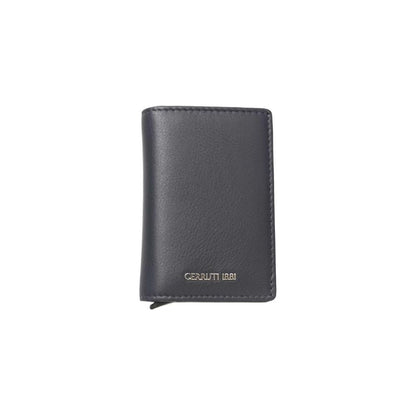 Cerruti 1881 Blue Calfskin Men Wallet