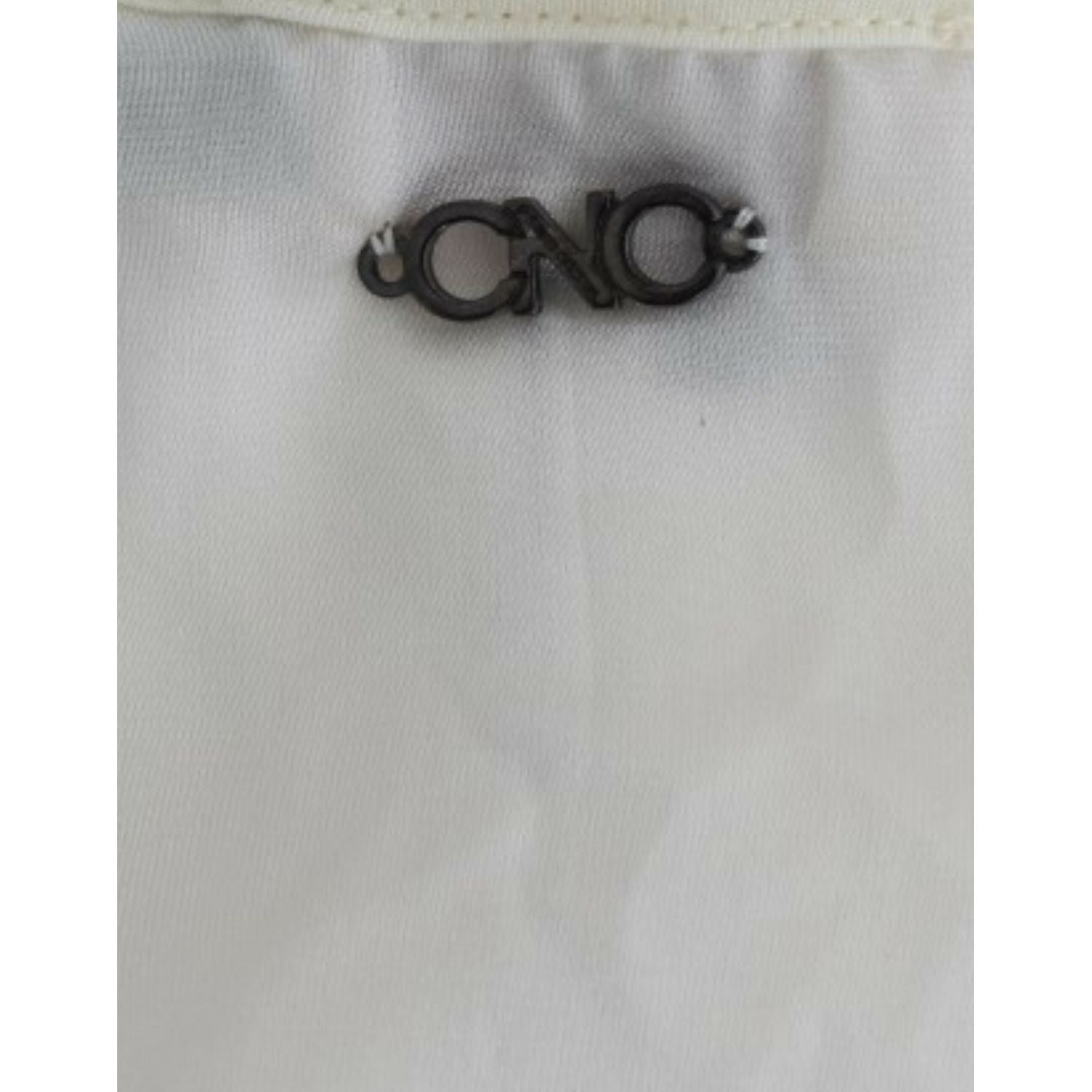 فستان أبيض أنيق من المودال فوق الركبة من مجموعة ناشيونال شيك