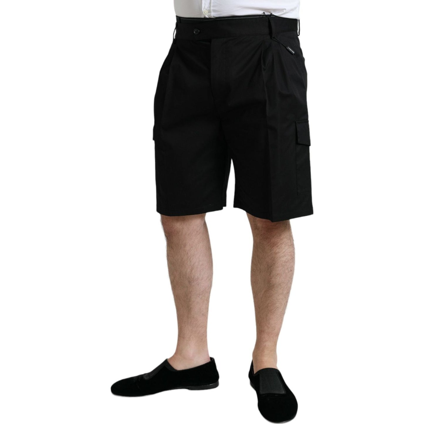 Dolce & Gabbana Sleek Designer Bermuda Cargo Shorts Dolce & Gabbana