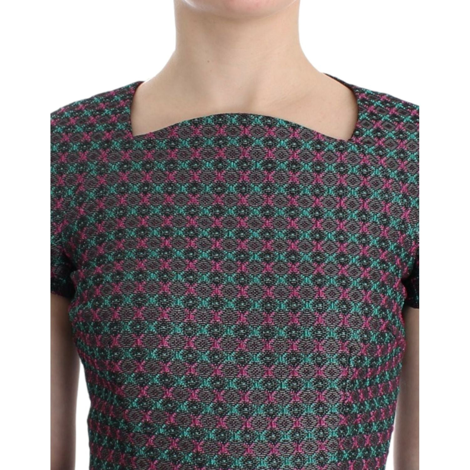 فستان دوريس الطويل بأكمام قصيرة متعدد الألوان من CO|TE