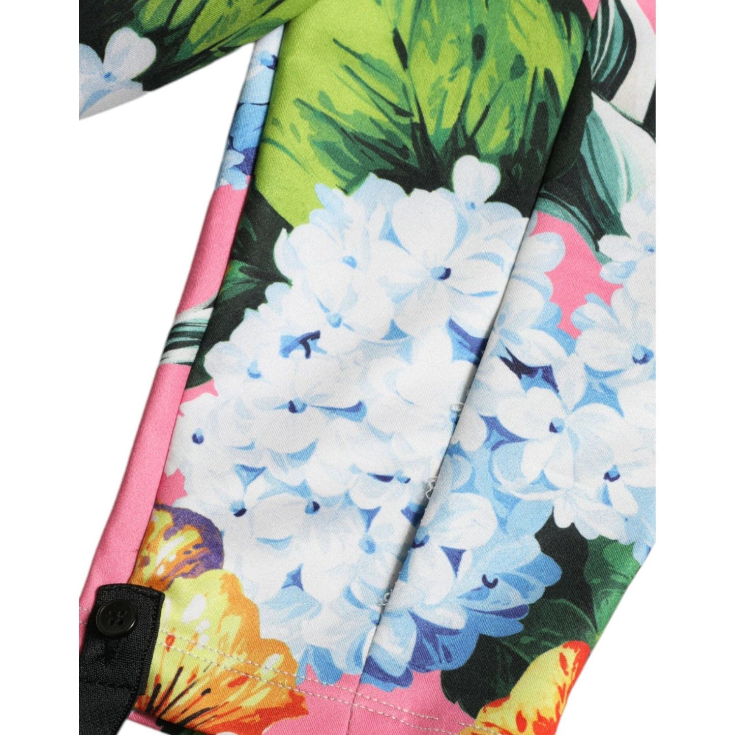 Dolce & Gabbana Multicolor Floral High Waist Leggings Pants