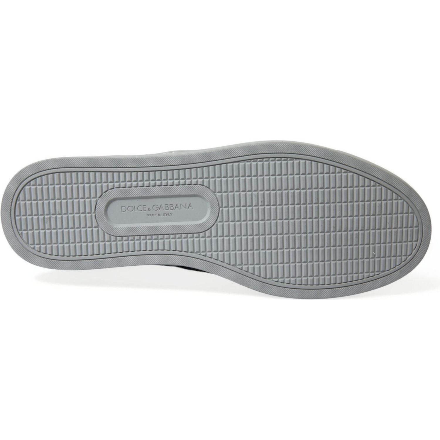 حذاء رياضي Dolce &amp; Gabbana شيك بطبعة جلد النمر باللون الأزرق متوسط ​​الارتفاع