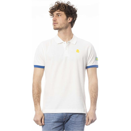 Invicta White Cotton Men Polo Shirt 1728,67345744032,Clothing,Invicta,L,M,Men,Men - Clothing,New with tags,Polo Shirt - Men - Clothing,Polo Shirts - T-Shirts - Clothing,S,T-Shirts - Clothing,White,XL,XXL