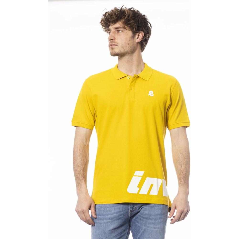Invicta Yellow Cotton Men Polo Shirt 1728,67345744032,Bicolor,Clothing,Invicta,L,M,Men,Men - Clothing,New with tags,Polo Shirt - Men - Clothing,Polo Shirts - T-Shirts - Clothing,S,T-Shirts - Clothing,XL,XXL