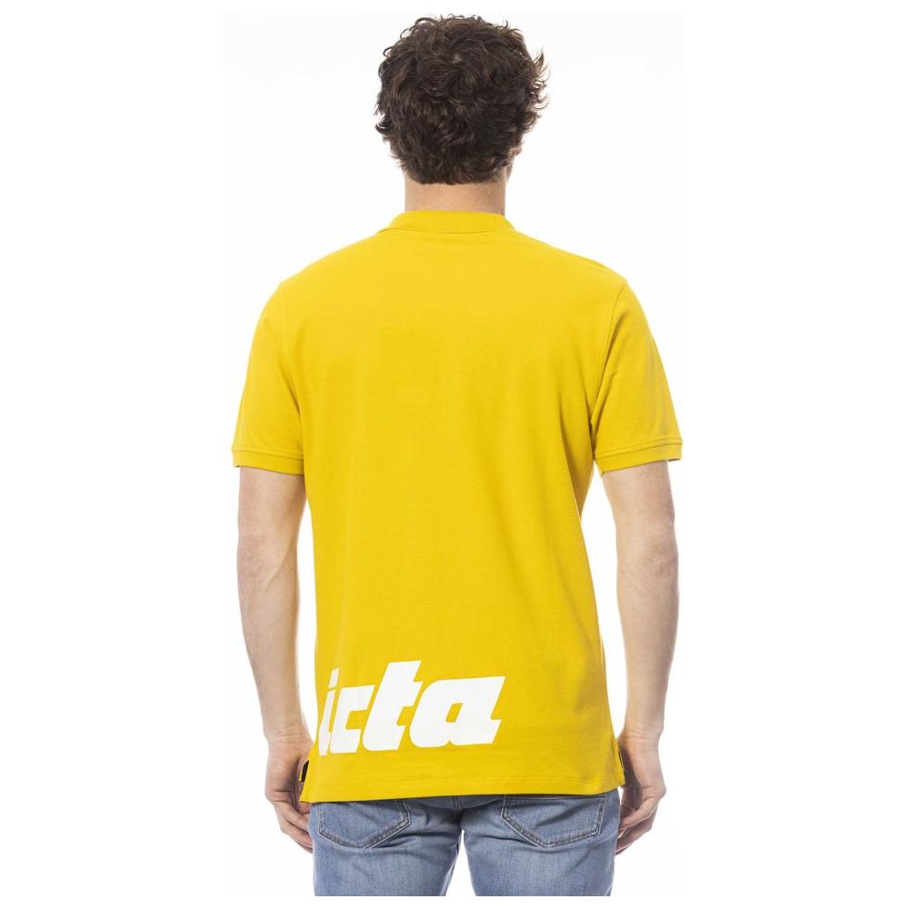 Invicta Yellow Cotton Men Polo Shirt 1728,67345744032,Bicolor,Clothing,Invicta,L,M,Men,Men - Clothing,New with tags,Polo Shirt - Men - Clothing,Polo Shirts - T-Shirts - Clothing,S,T-Shirts - Clothing,XL,XXL