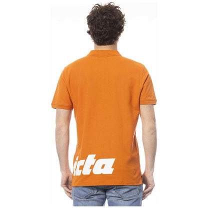 Invicta Orange Cotton Men Polo Shirt 1728,67345744032,Clothing,Invicta,L,M,Men,Men - Clothing,New with tags,Orange,Polo Shirt - Men - Clothing,Polo Shirts - T-Shirts - Clothing,S,T-Shirts - Clothing,XL,XXL