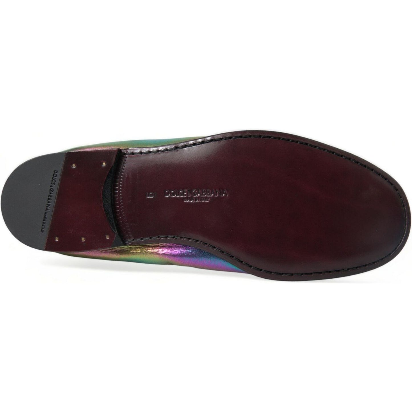 Dolce & Gabbana Elegant Iridescent Loafers for Gents Dolce & Gabbana