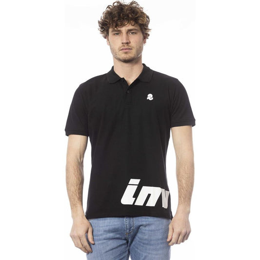 Invicta Black Cotton Men Polo Shirt 1728,67345744032,Black,Clothing,Invicta,L,M,Men,Men - Clothing,New with tags,Polo Shirt - Men - Clothing,Polo Shirts - T-Shirts - Clothing,S,T-Shirts - Clothing,XL,XXL
