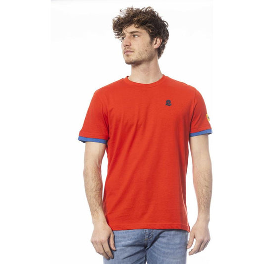 Invicta Red Cotton Men T-Shirt 1728,67345744032,Clothing,Invicta,L,M,Men,Men - Clothing,Multicolor,New with tags,S,T-Shirts - Clothing,T-Shirts - Men - Clothing,T-Shirts - T-Shirts - Clothing,XL,XXL