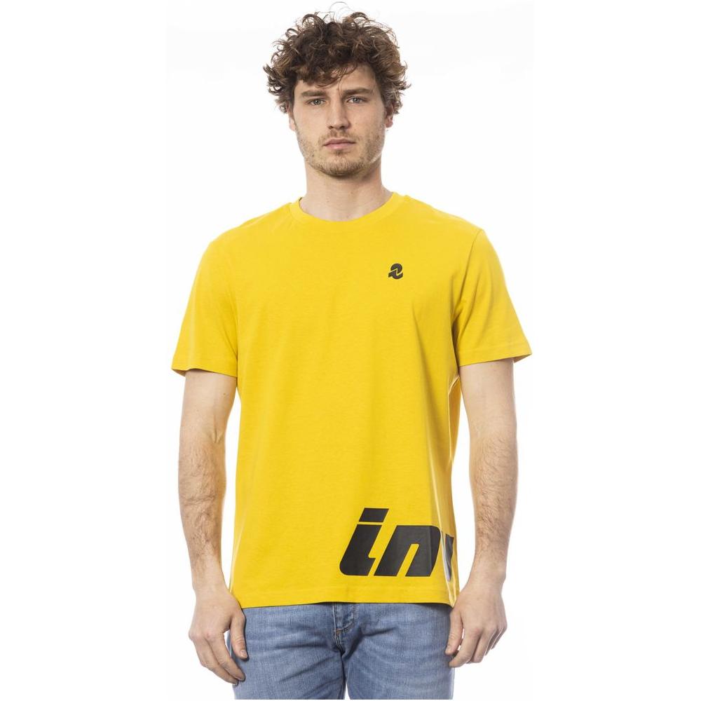 Invicta Yellow Cotton Men T-Shirt 1728,67345744032,Bicolor,Clothing,Invicta,L,M,Men,Men - Clothing,New with tags,S,Sportswear - Clothing,T-Shirts - Clothing,T-Shirts - Men - Clothing,T-Shirts - Sportswear - Clothing,T-Shirts - T-Shirts - Clothing,XL,XXL