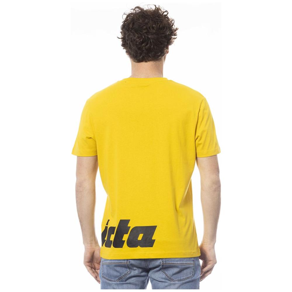 Invicta Yellow Cotton Men T-Shirt 1728,67345744032,Bicolor,Clothing,Invicta,L,M,Men,Men - Clothing,New with tags,S,Sportswear - Clothing,T-Shirts - Clothing,T-Shirts - Men - Clothing,T-Shirts - Sportswear - Clothing,T-Shirts - T-Shirts - Clothing,XL,XXL