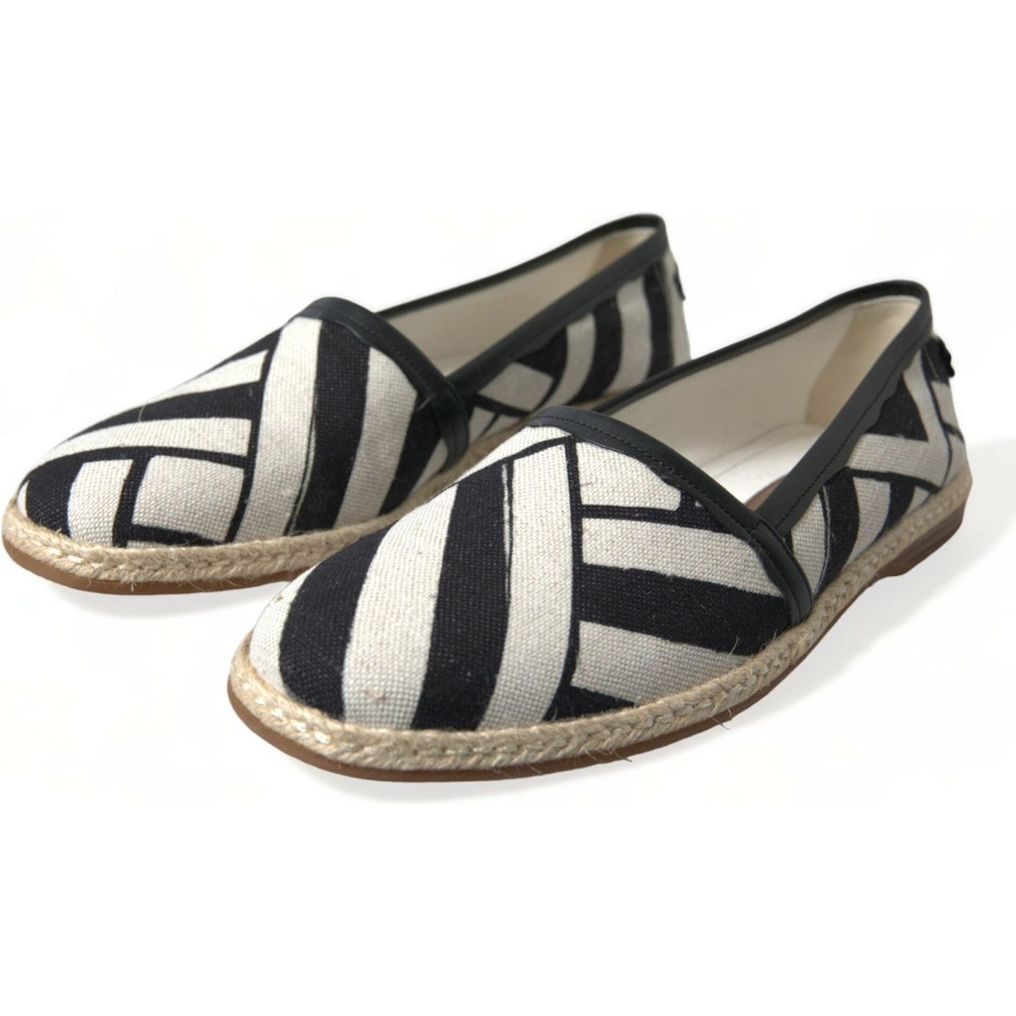 Dolce & Gabbana Chic Striped Canvas Espadrilles Dolce & Gabbana